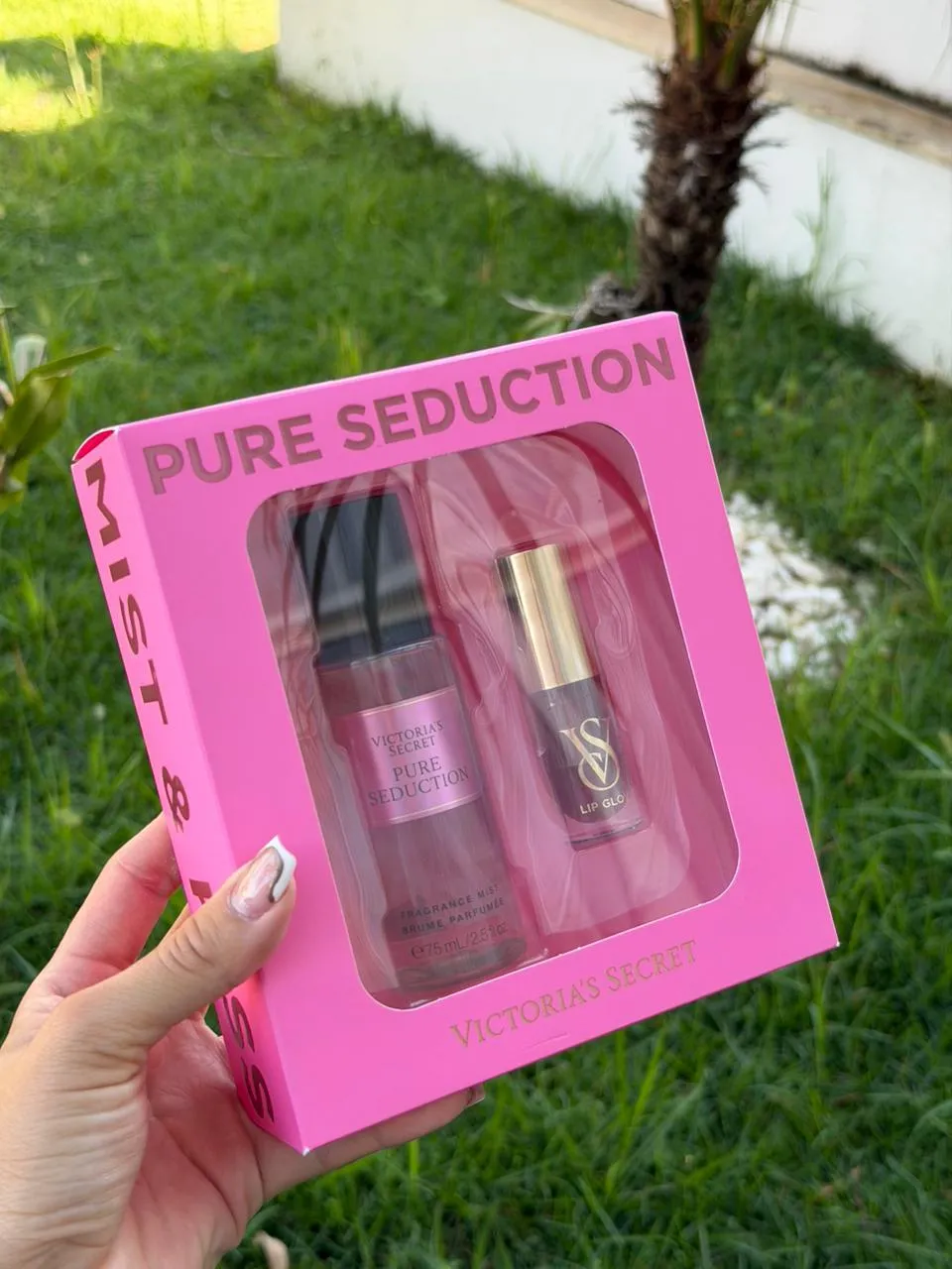 Kit Victoria's Secret Pure Seduction Mist e Lip Gloss Mist & Kiss 1