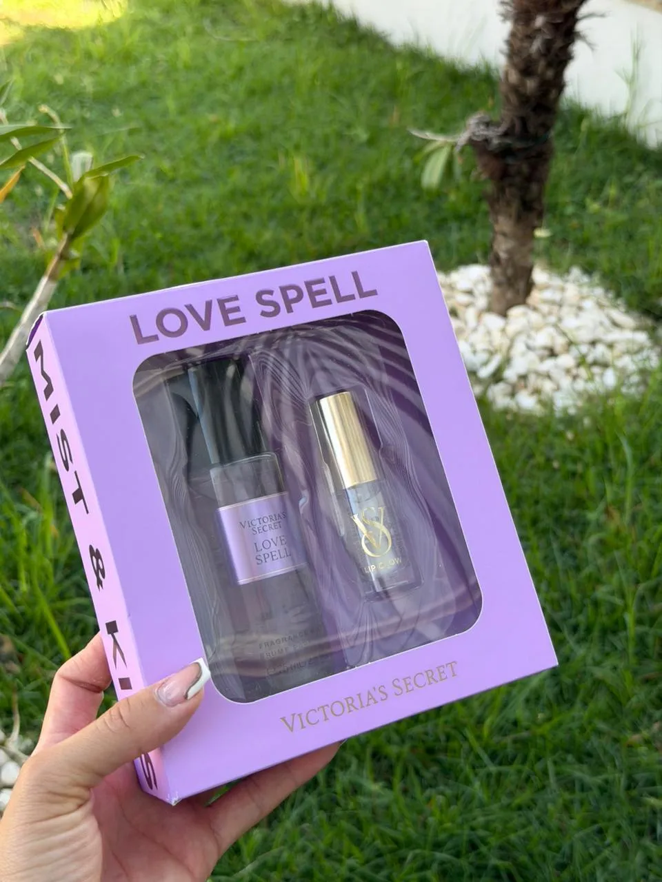 Kit Victoria's Secret Love Spell Mist e Lip Gloss Mist & Kiss 1