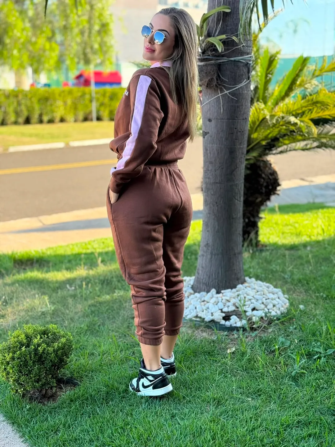 Conjunto Moletom Street Maria Gueixa Calça + Casaco Moletom 2