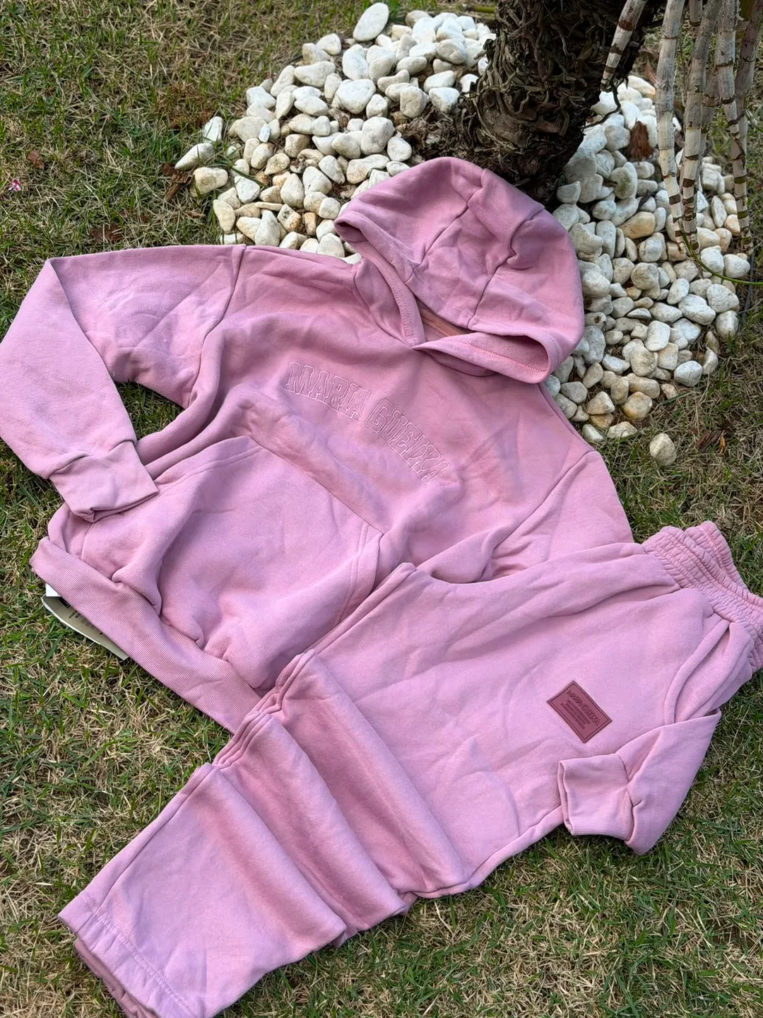 Conjunto Moletom Maria Gueixa Calça Jogger + Agasalho Moletom 3