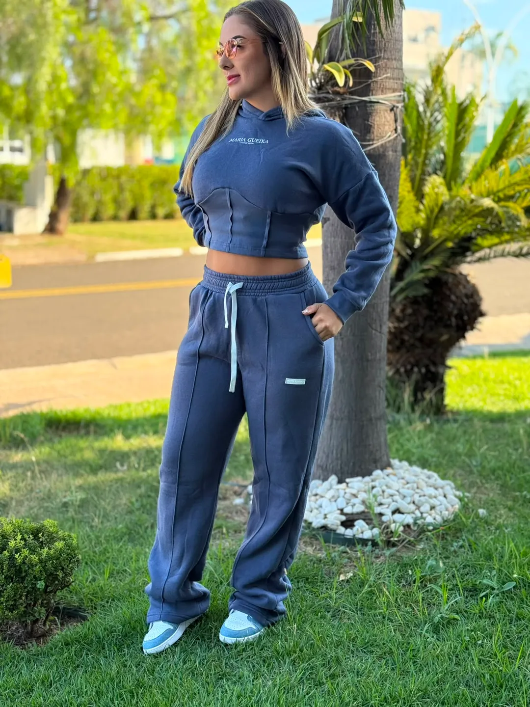 Conjunto Moletom Maria Gueixa Calça + Casaco 1