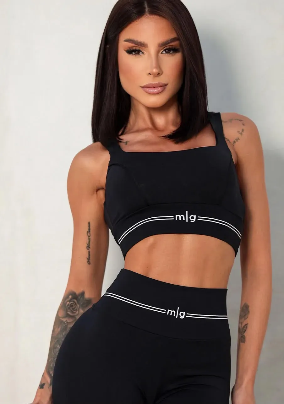 Conjunto Maria Gueixa Cropped + Legging Cintura Alta 3