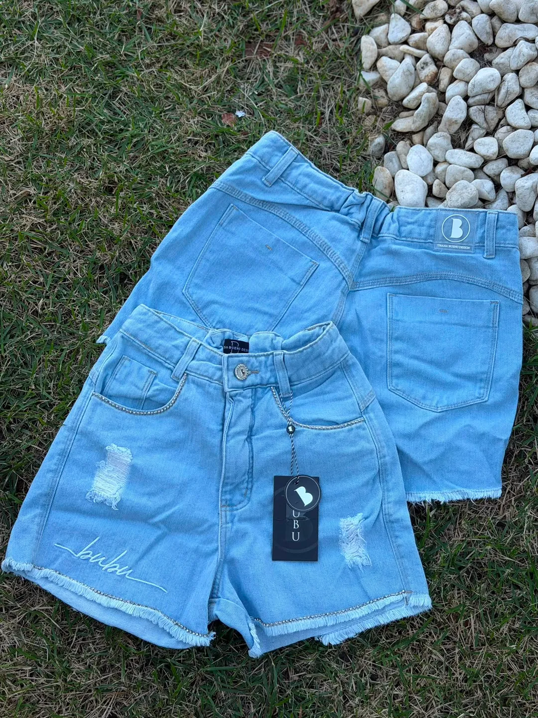 Short Jeans Strass Bubu 2