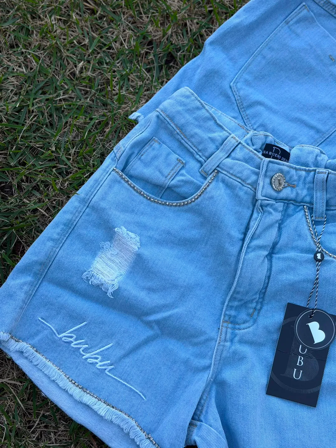 Short Jeans Strass Bubu 3