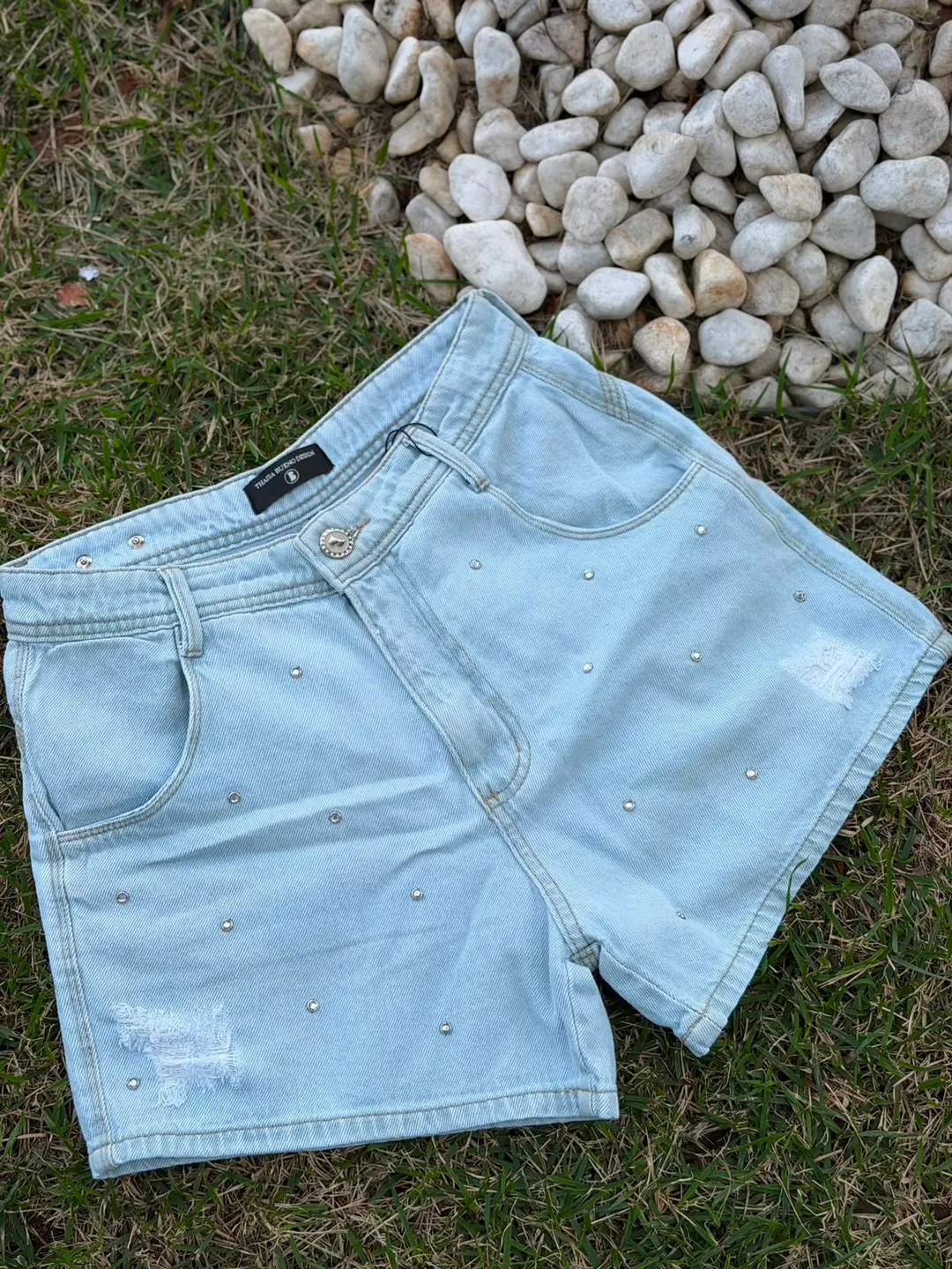 Short Jeans Strass Bubu 1