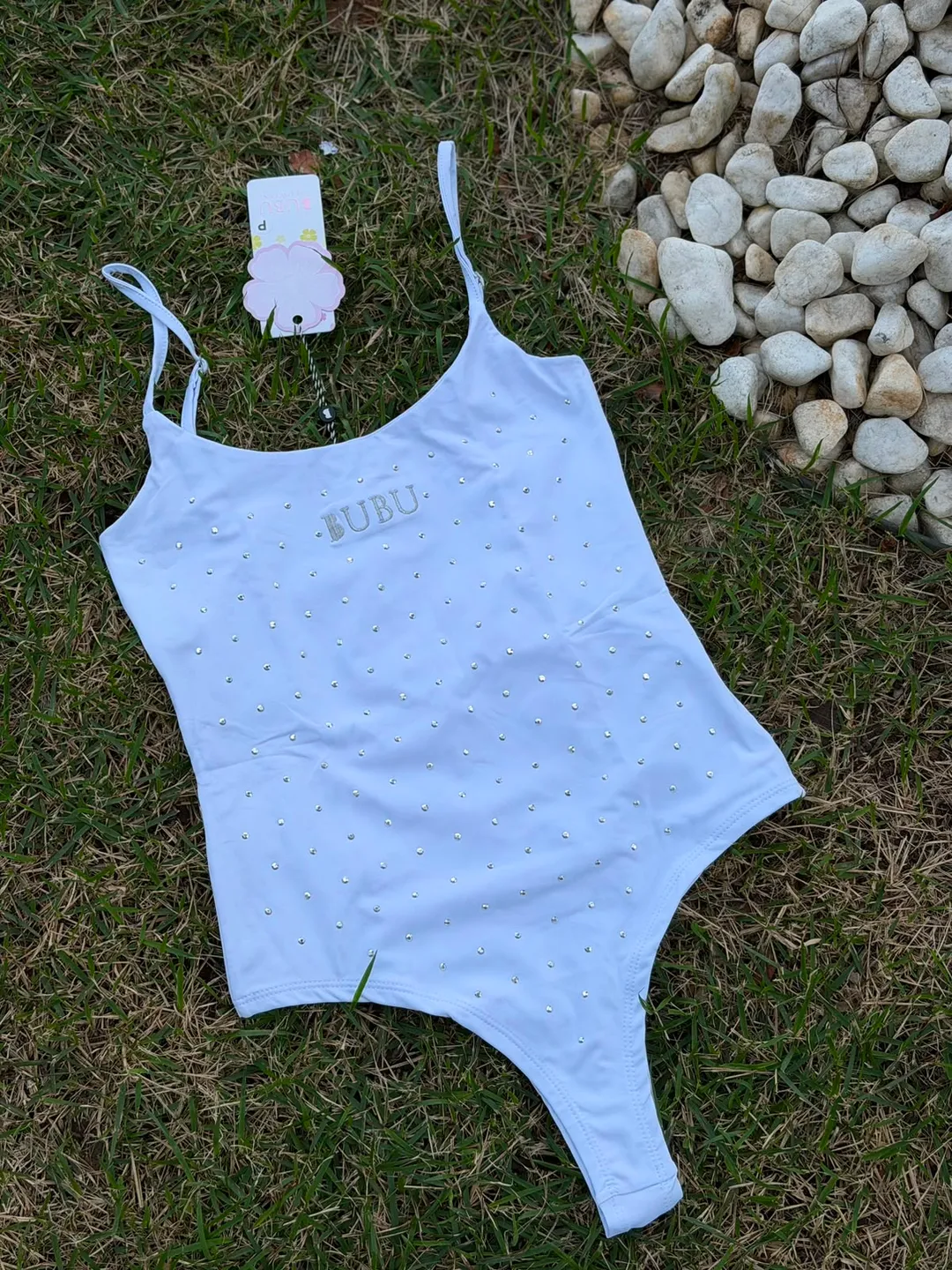 Body Branco Brilho Bubu 1