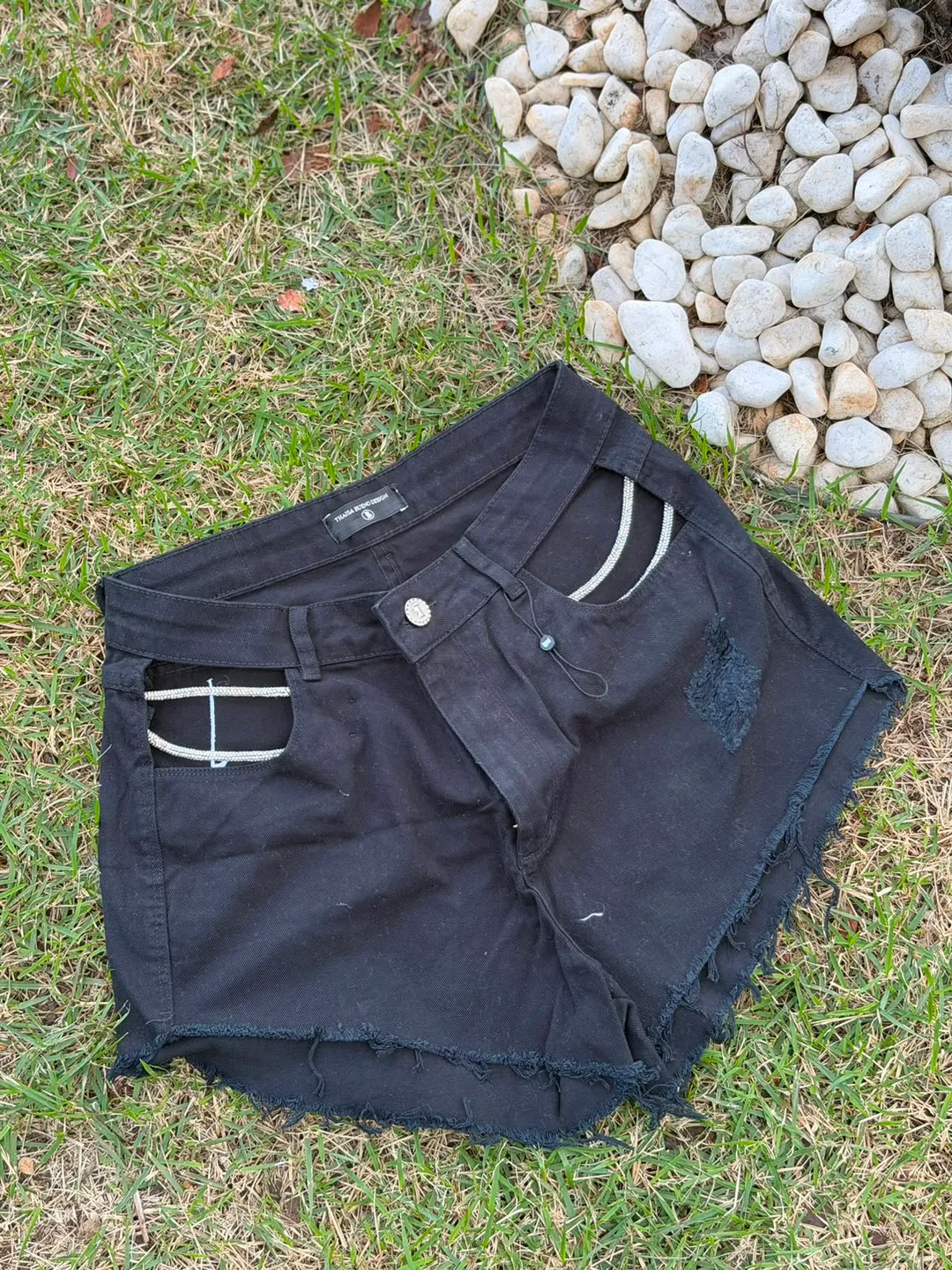 Short Jeans Preto Bubu 1